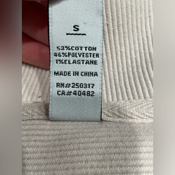 Varley Vine Half Zip Sweatshirt in Light Blush/Pinkish Shade- Small- GUC - Picture 6 of 13